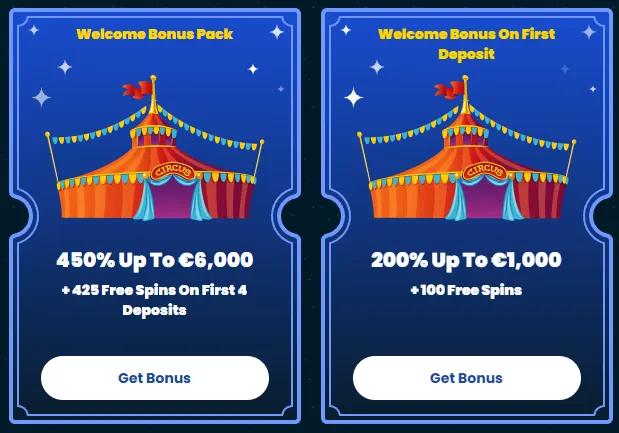 Bonuses and Promotions